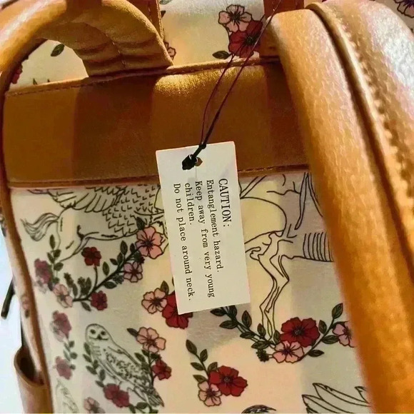 NWT Loungefly Harry Potter Magical Creatures Large Bag Owl HP Exclusive Backpack - Picture 5 of 16